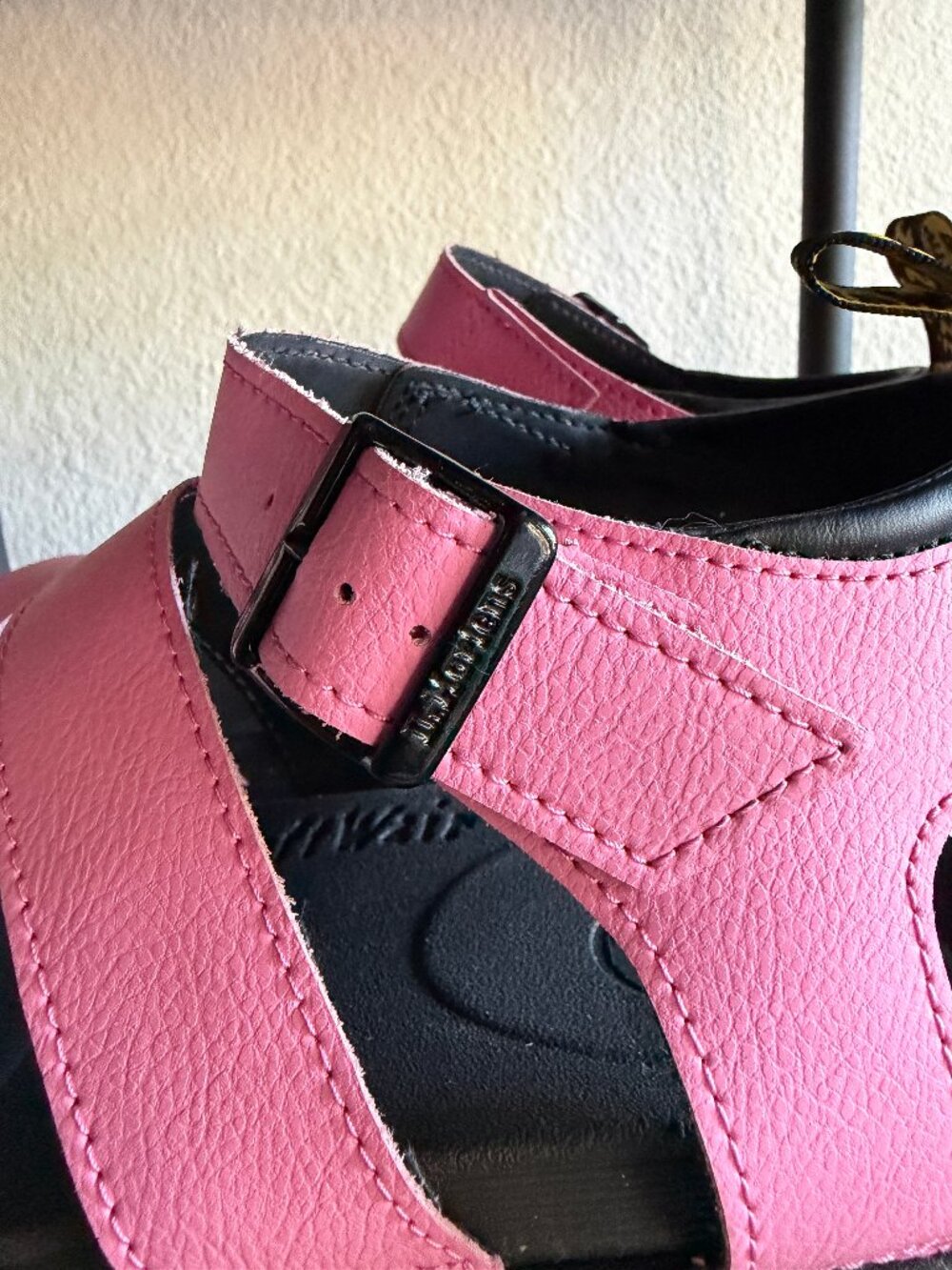 DR. MARTENS Blaire Quad Chunky Platform Sandals Pink NWOT 11 - Picture 6 of 9
